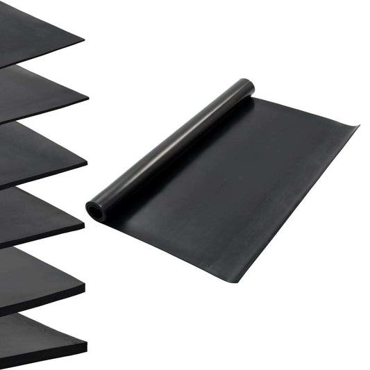 Floor Mat Anti-Slip Rubber 1.2x2 m 4 mm Smooth
