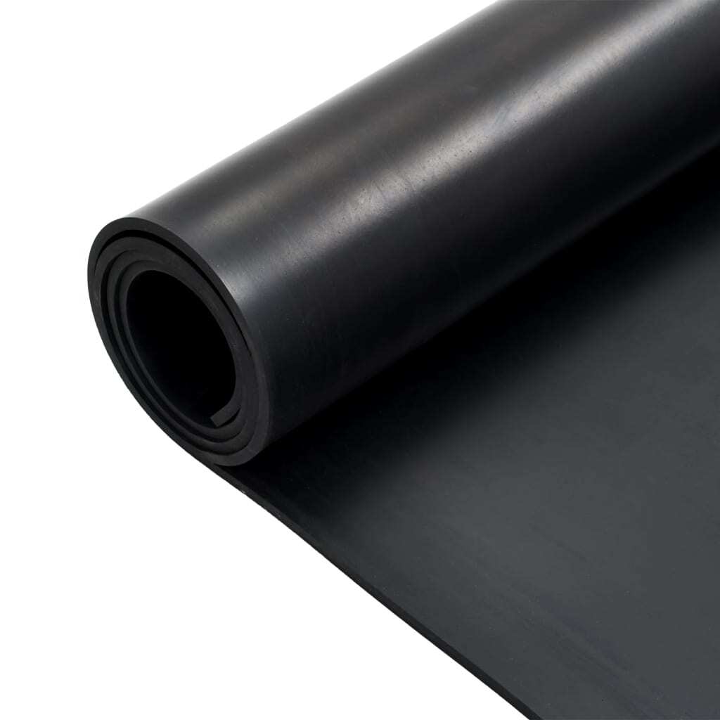 Floor Mat Anti-Slip Rubber 1.2x2 m 6 mm Smooth