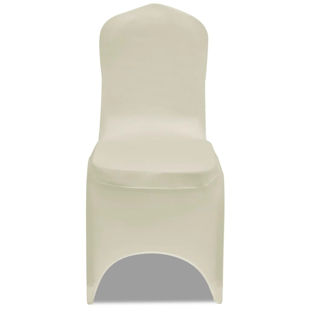 Chair Cover Stretch Cream 6 pcs