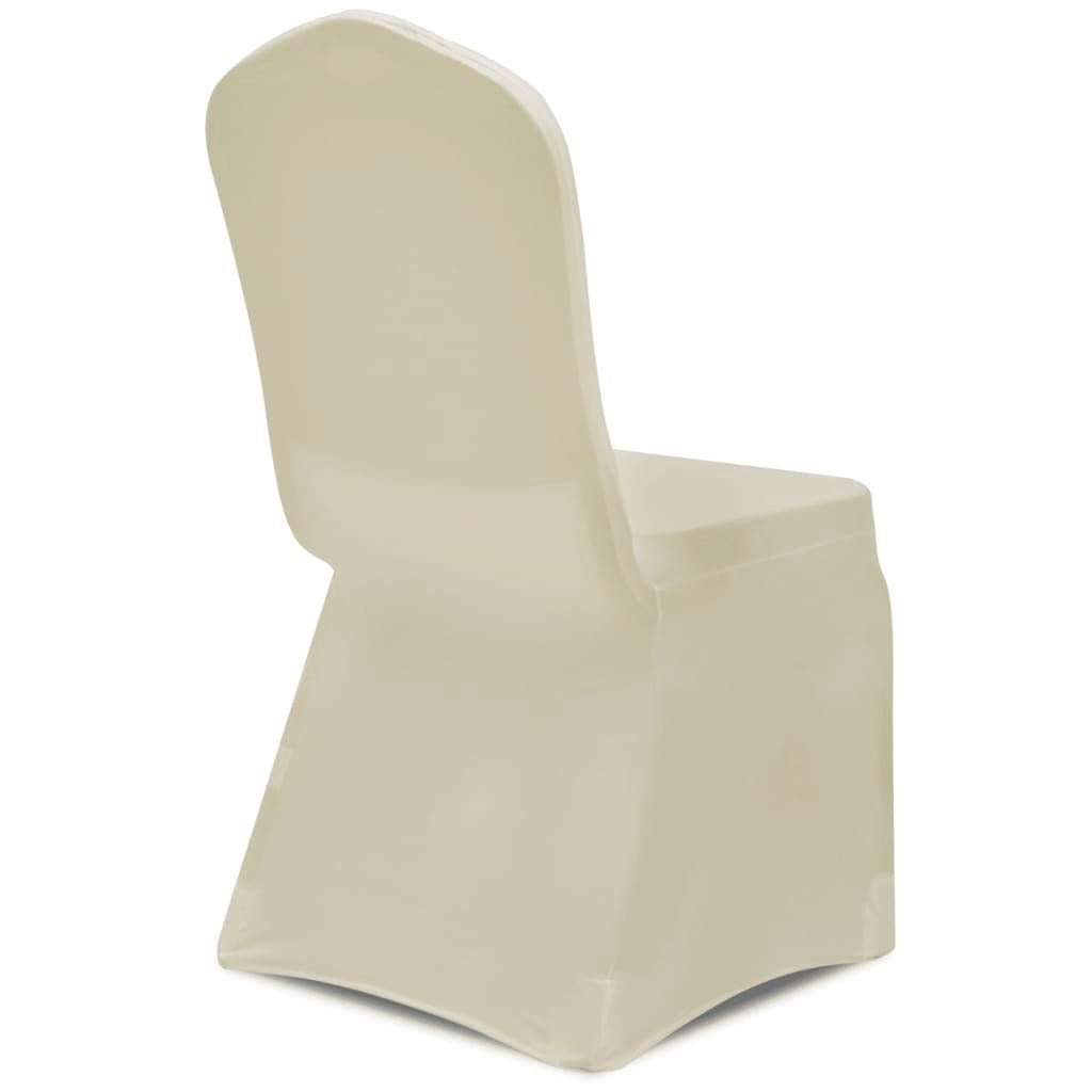 Chair Cover Stretch Cream 6 pcs
