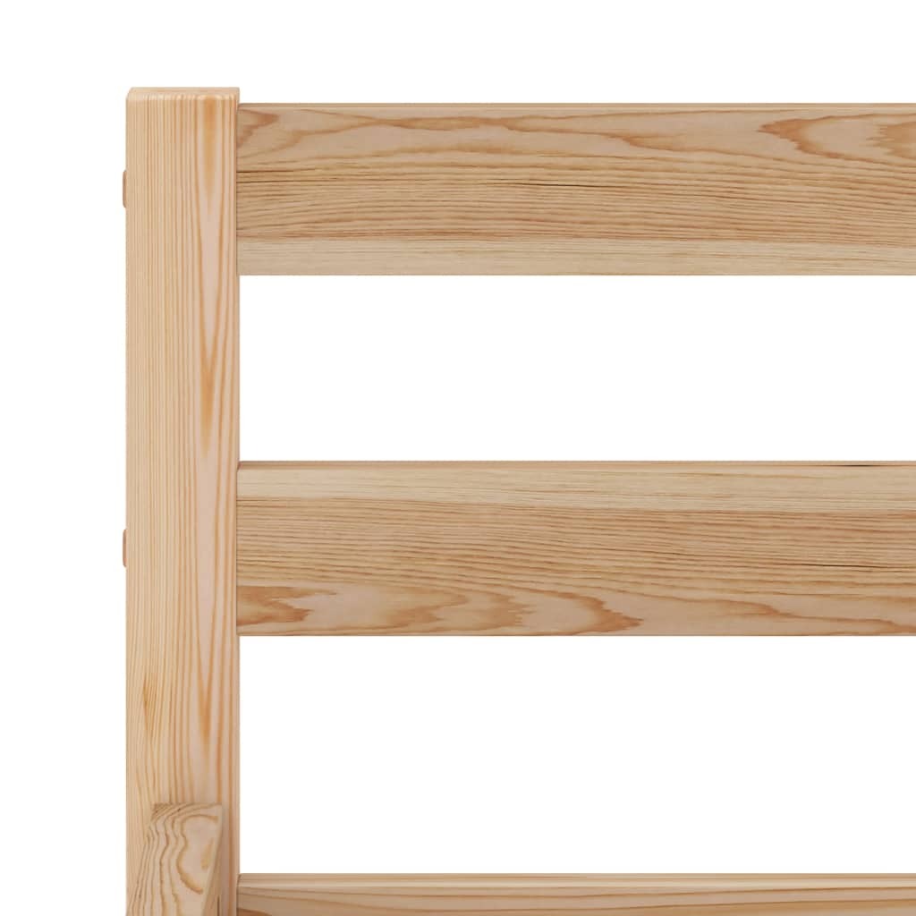 Bed Frame Solid Pine Wood 160x200 cm