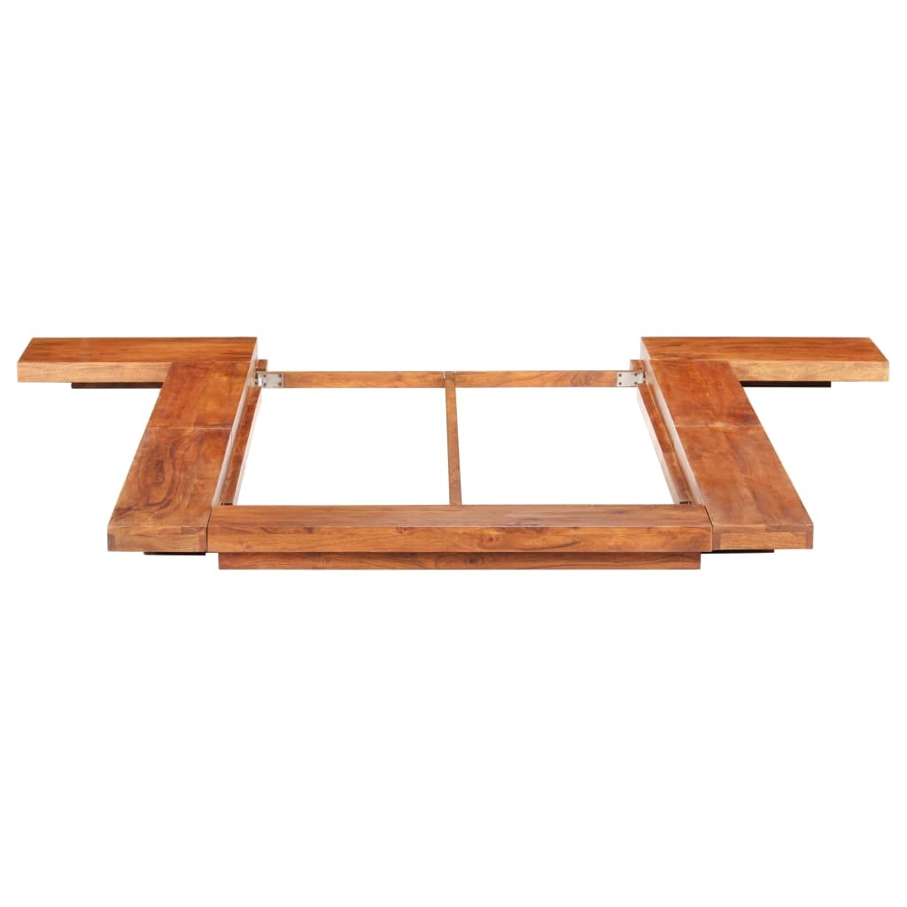 Japanese Futon Bed Frame Solid Acacia Wood 100x200 cm