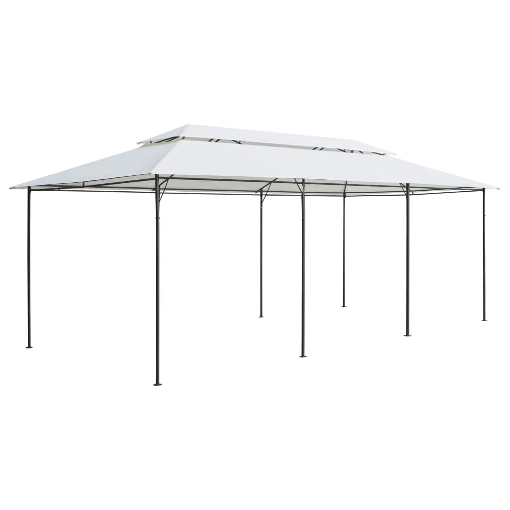 Gazebo 600x298x270 cm White 180g/m