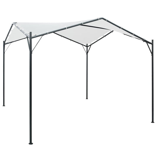 Gazebo 3x3x2.6 m White 180 g/m