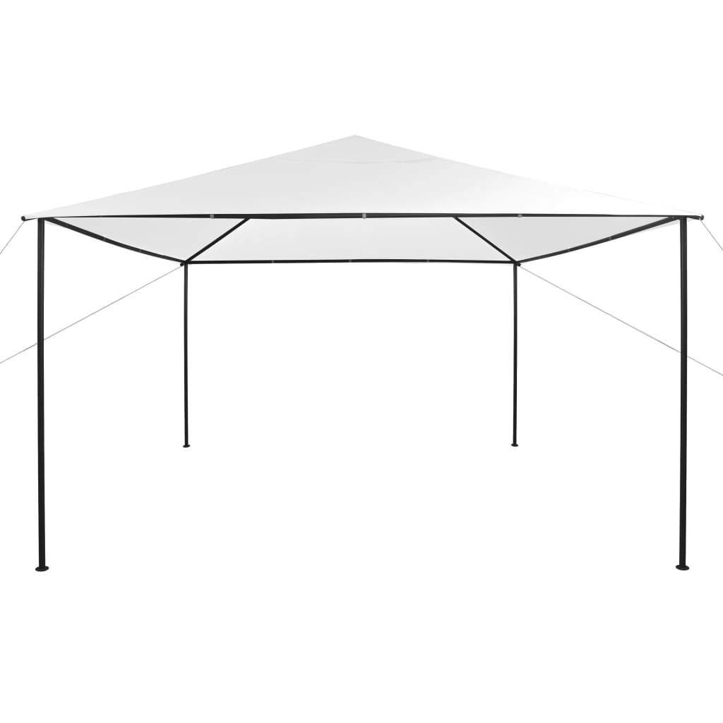 Gazebo 4x4x3 m White 180 g/m