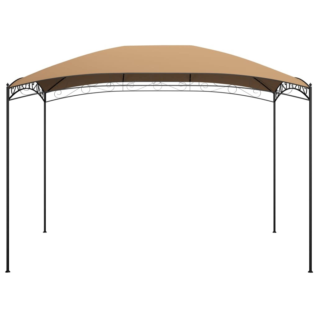 Gazebo 3x4x2.65 m Taupe 180 g/m