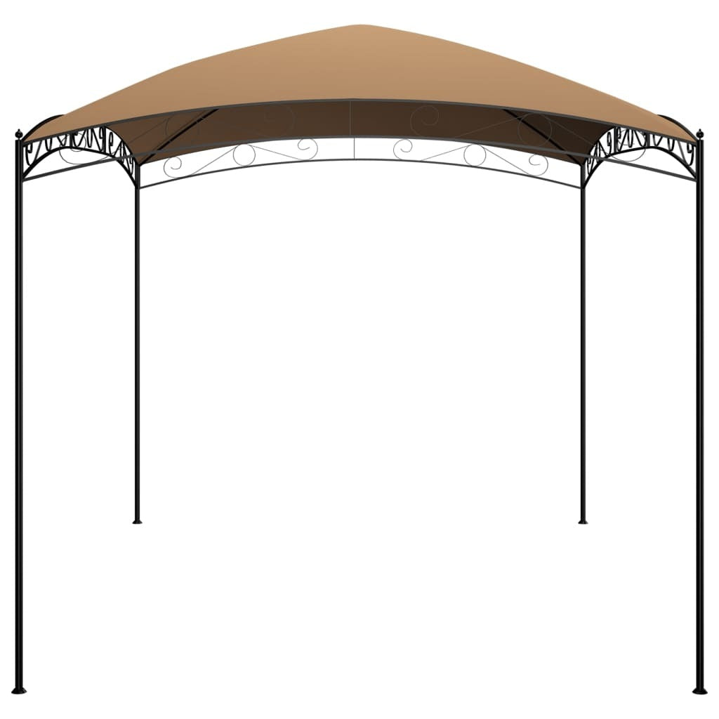 Gazebo 3x4x2.65 m Taupe 180 g/m