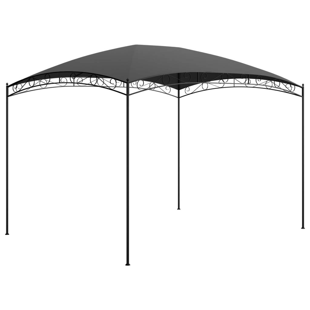 Gazebo 3x4x2.65 m Anthracite 180 g/m