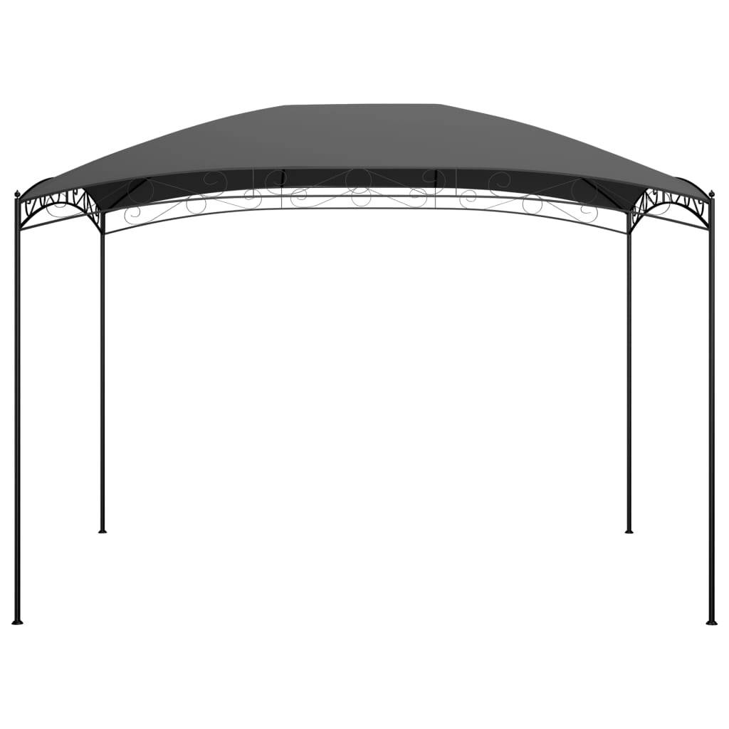 Gazebo 3x4x2.65 m Anthracite 180 g/m