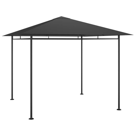 Gazebo 3x3x2.7 m Anthracite 180 g/m