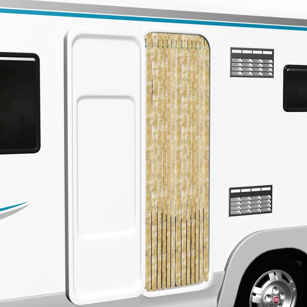 Insect Curtain Beige 56x200 cm Chenille