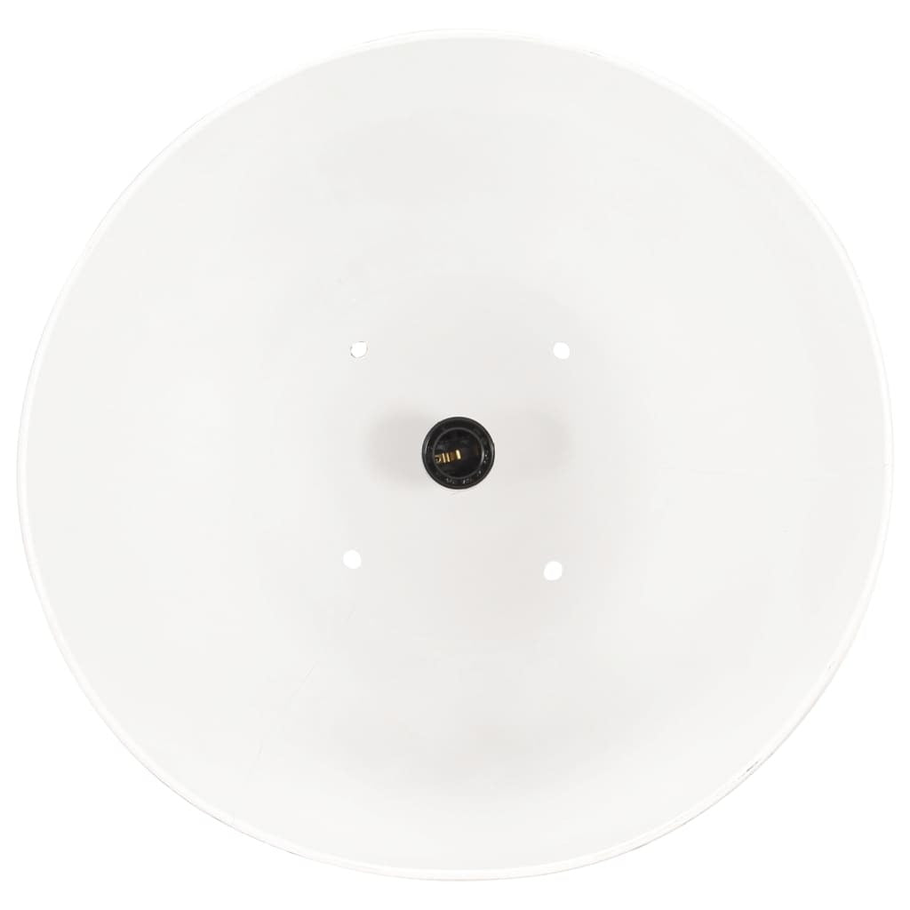 Industrial Hanging Lamp 25 W White Round 32 cm E27