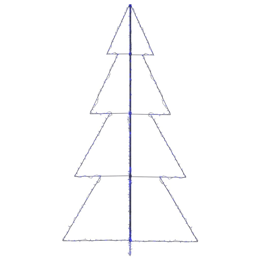 Christmas Cone Tree 360 LEDs Indoor and Outdoor 143x250 cm