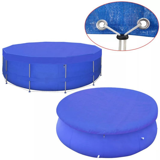 Pool Cover PE Round 540 cm 90 g/m