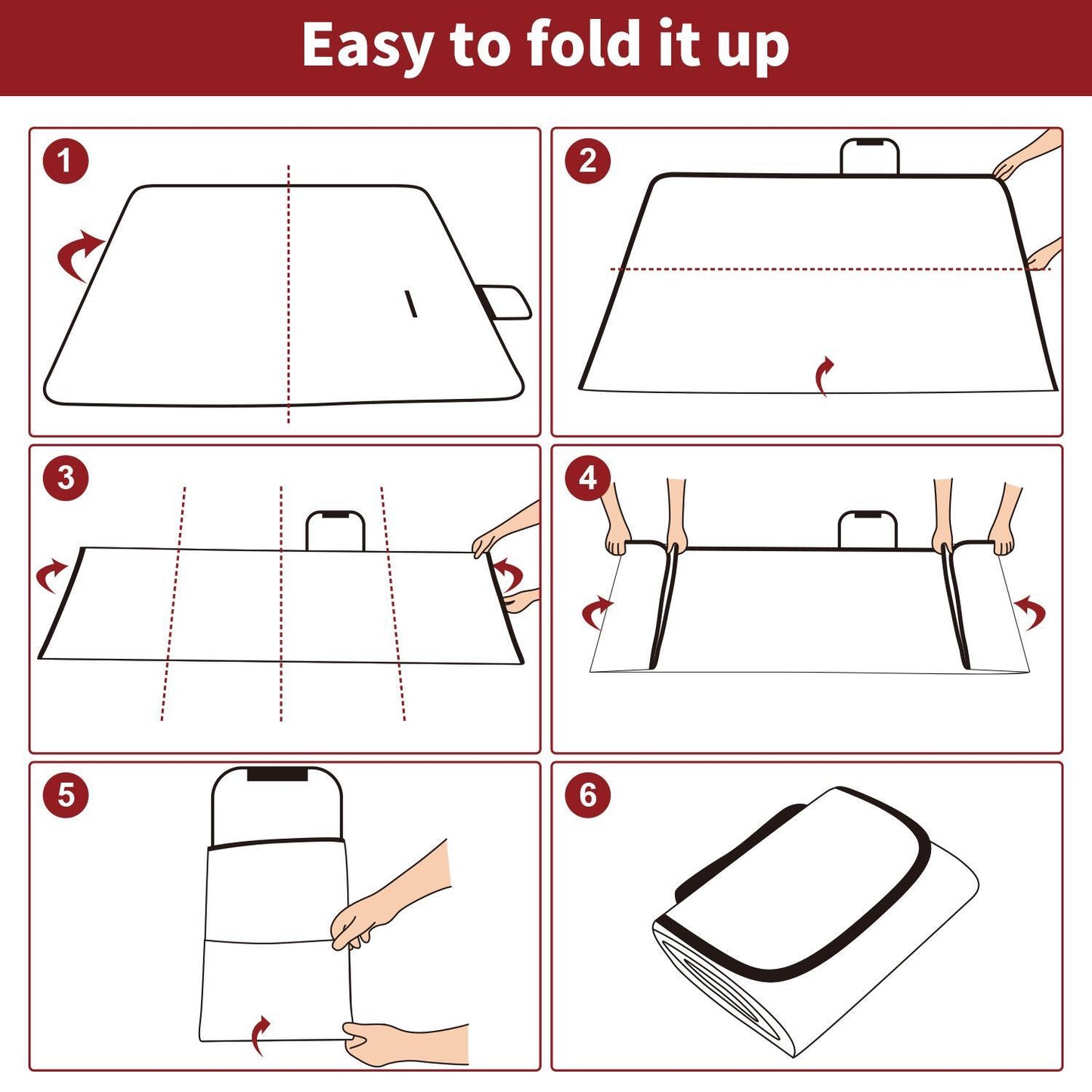 Vinsani Pink Stripe 260X220cm Picnic Rug 0000290