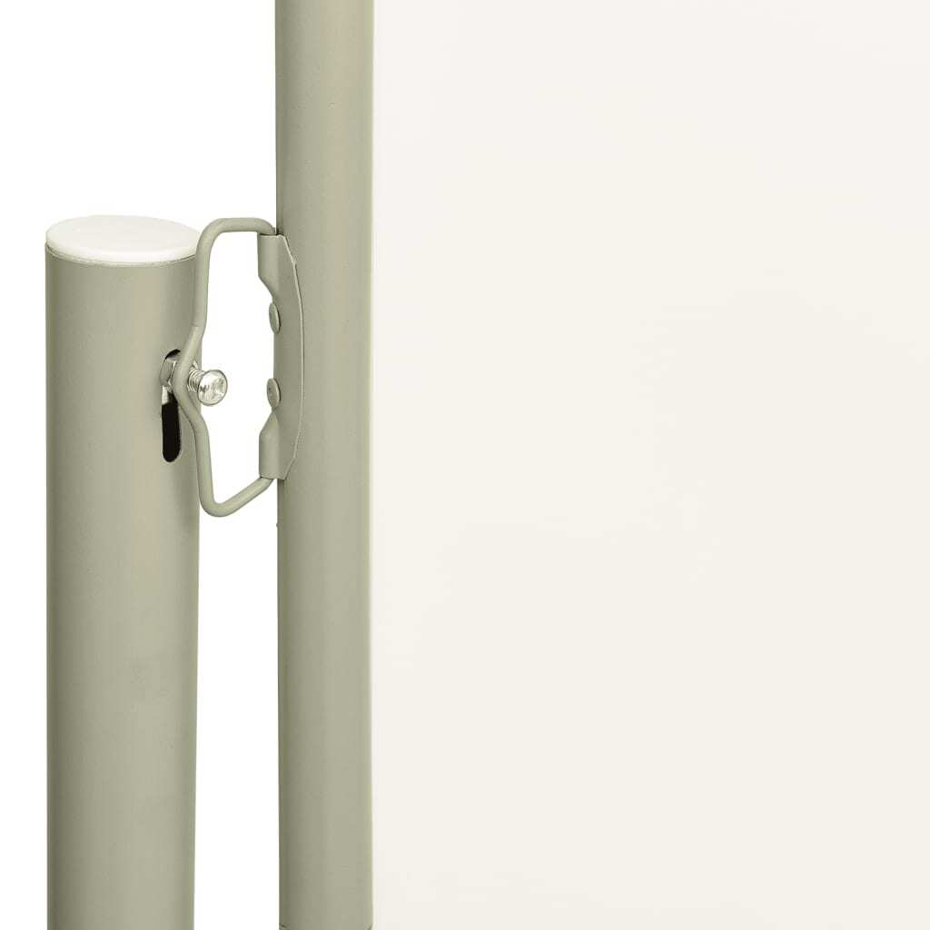 Patio Retractable Side Awning 117x600 cm Cream
