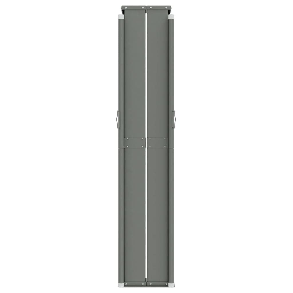 Retractable Side Awning Blue 117x1200 cm