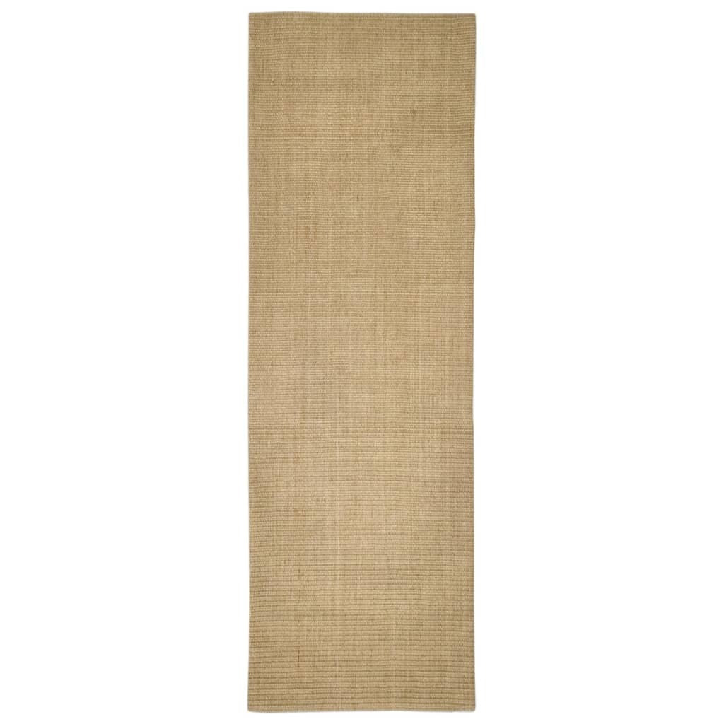 Rug Natural Sisal 80x250 cm