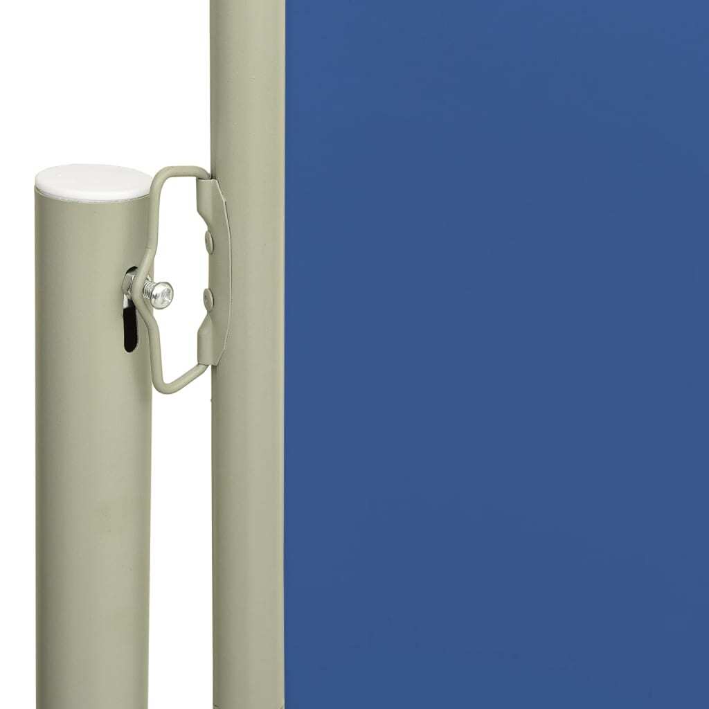 Patio Retractable Side Awning 180x600 cm Blue