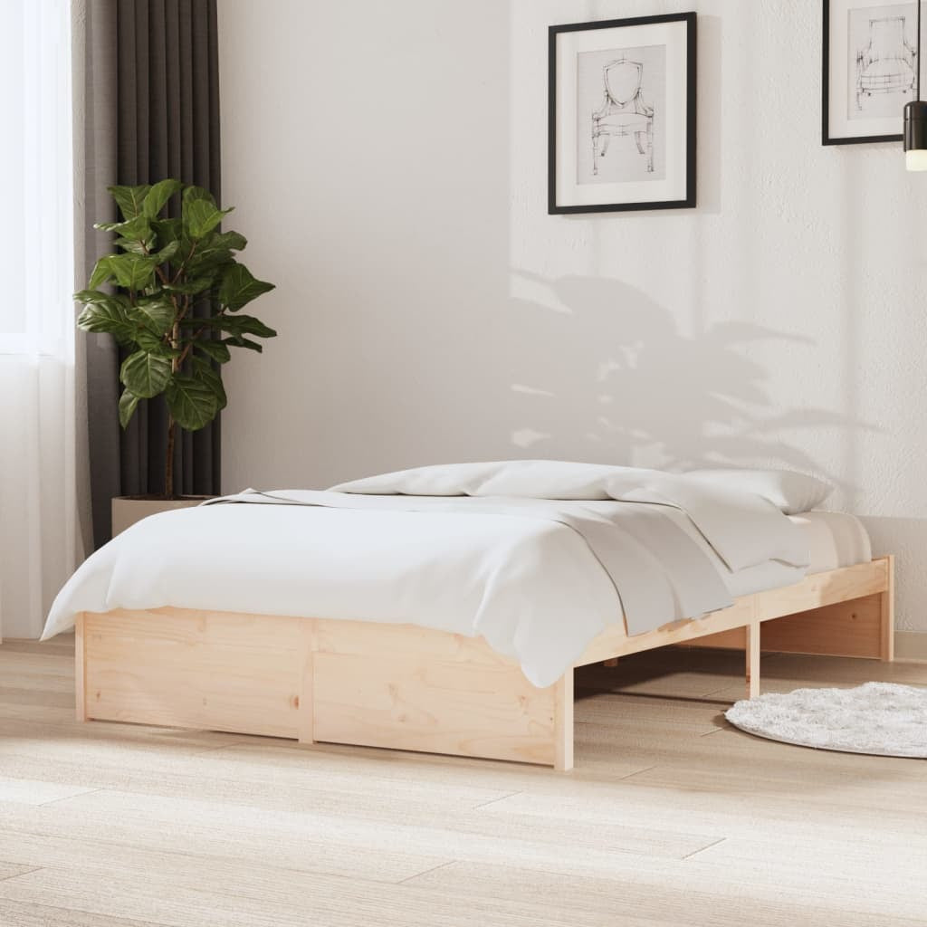 Bed Frame Solid Wood 120x200 cm