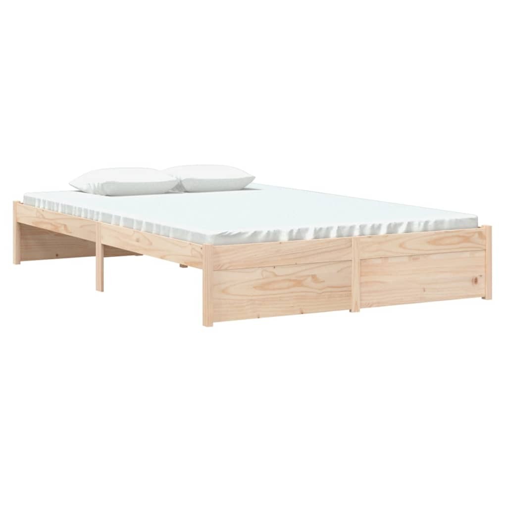 Bed Frame Solid Wood 120x200 cm