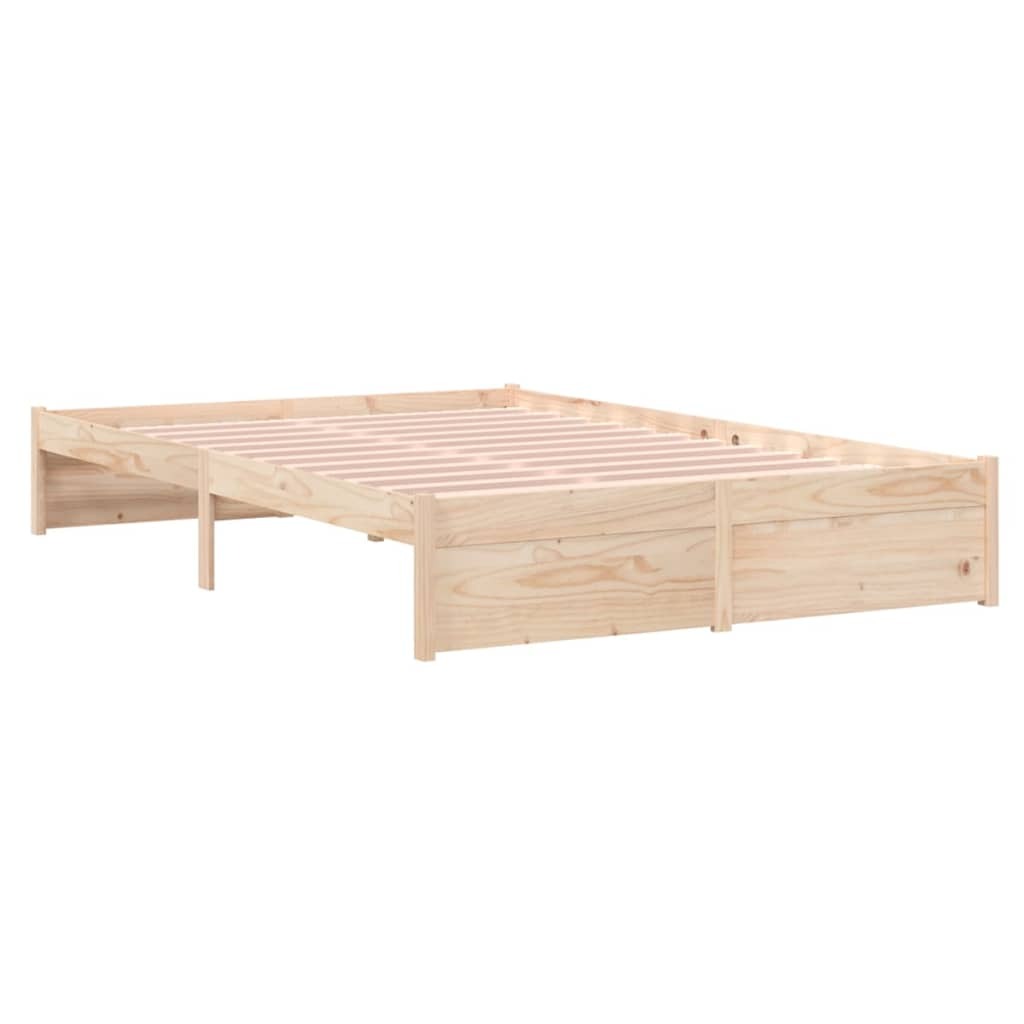 Bed Frame Solid Wood 120x200 cm