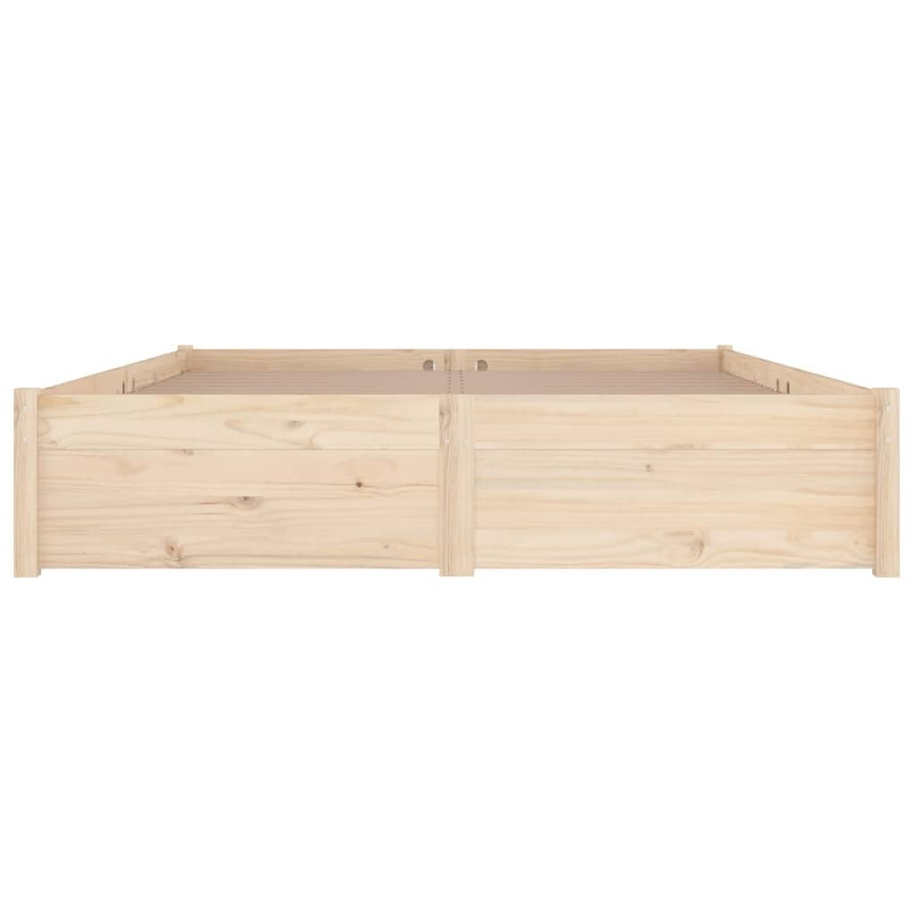 Bed Frame with Drawers 140x200 cm