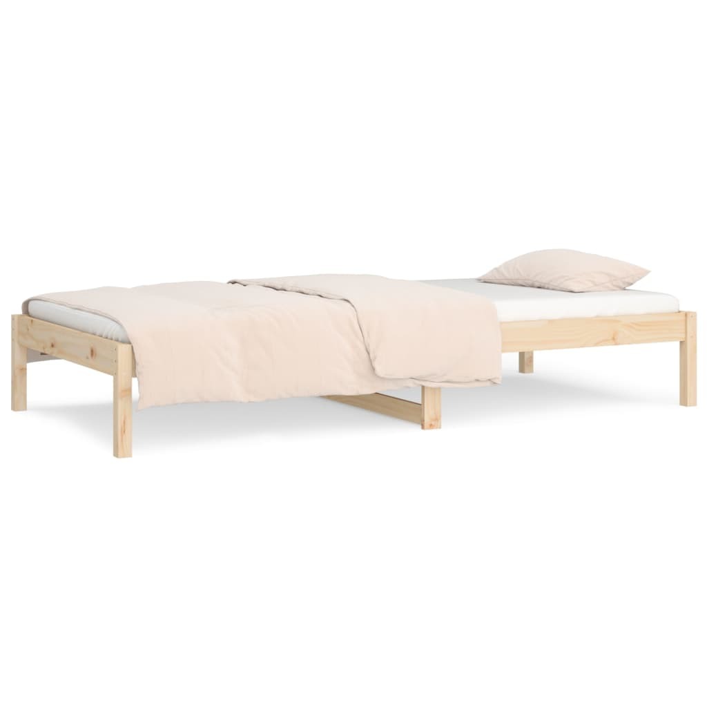 Day Bed 90x190 cm 3FT Single Solid Wood Pine