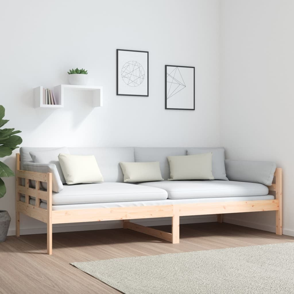 Day Bed Solid Wood Pine 90x200 cm