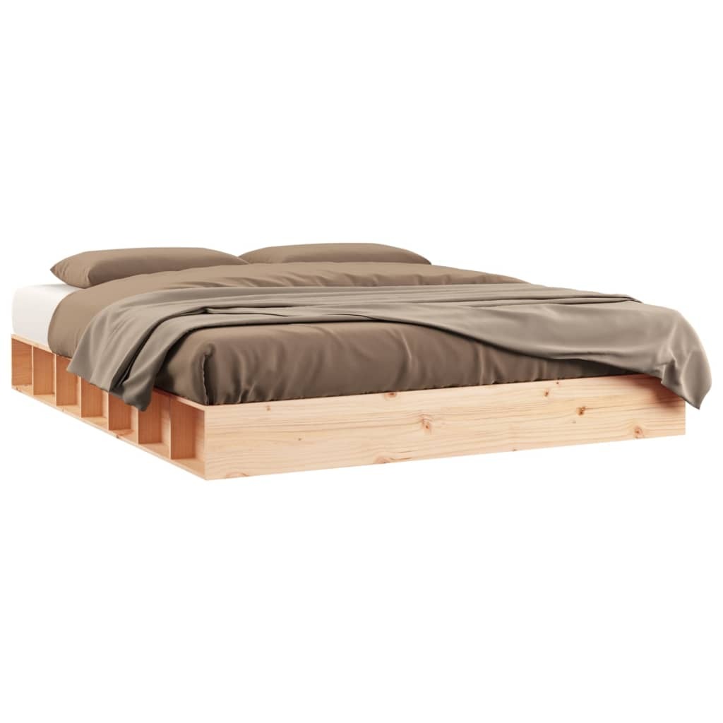 Bed Frame 180x200 cm 6FT Super King Solid Wood
