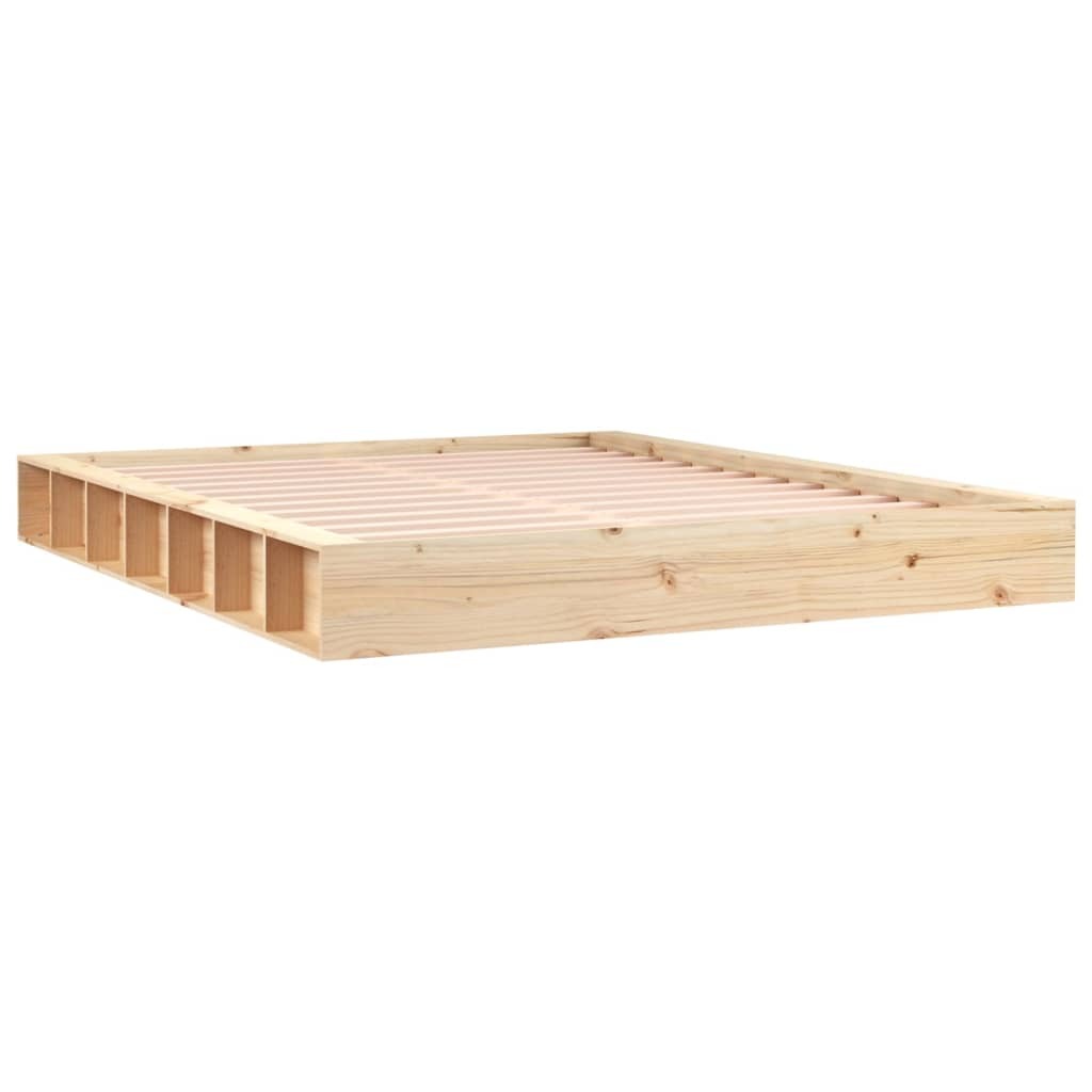 Bed Frame 180x200 cm 6FT Super King Solid Wood