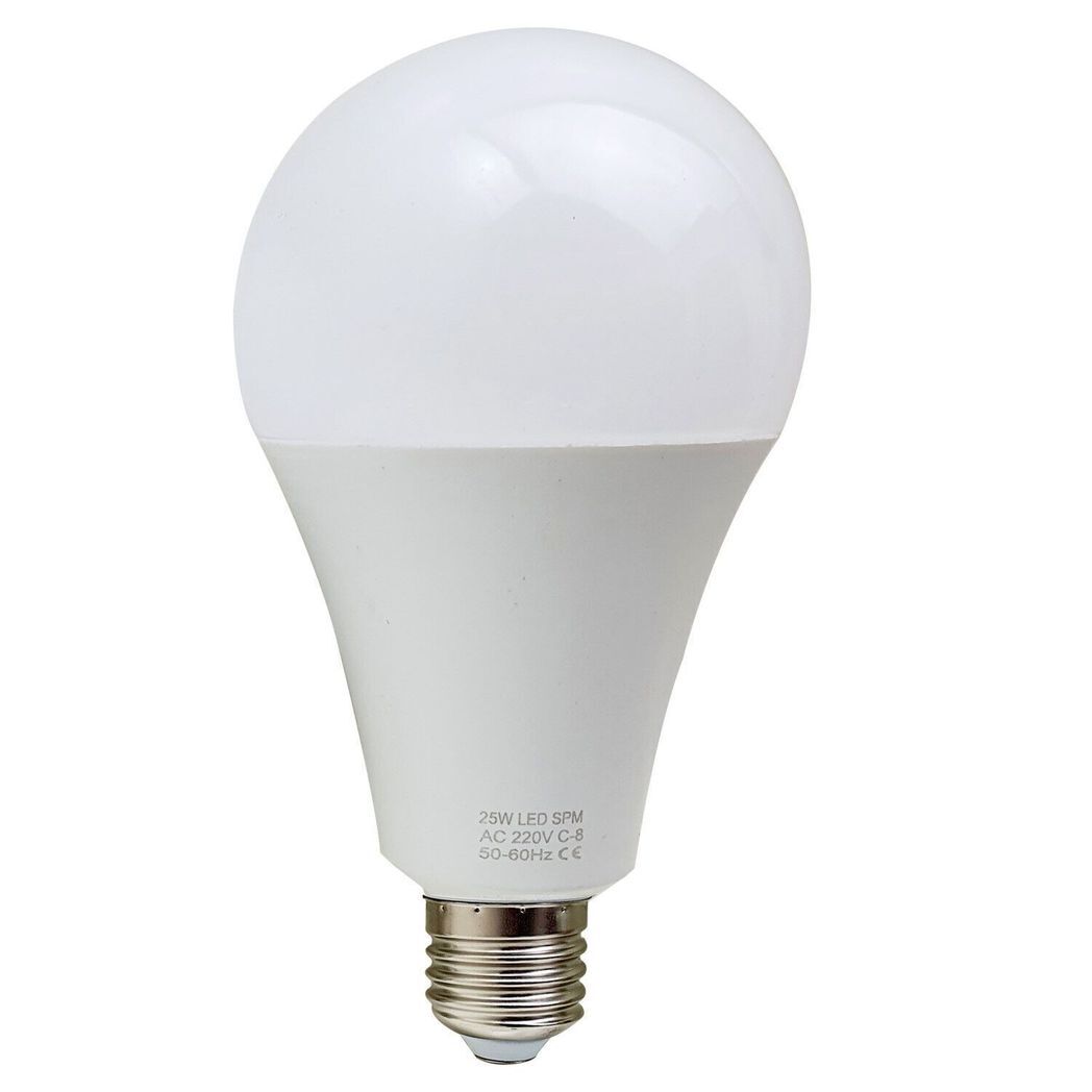 E27 25W Energy Saving Warm White LED Light Bulbs A60 E27 Screw-in non dimmable bulbs-pack 10