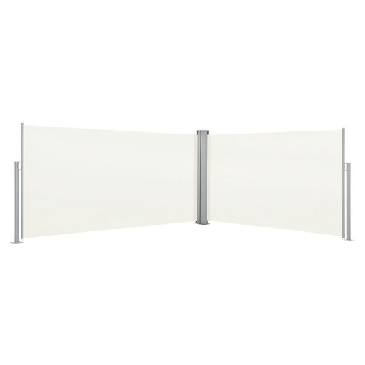 Retractable Side Awning 160x600 cm Cream