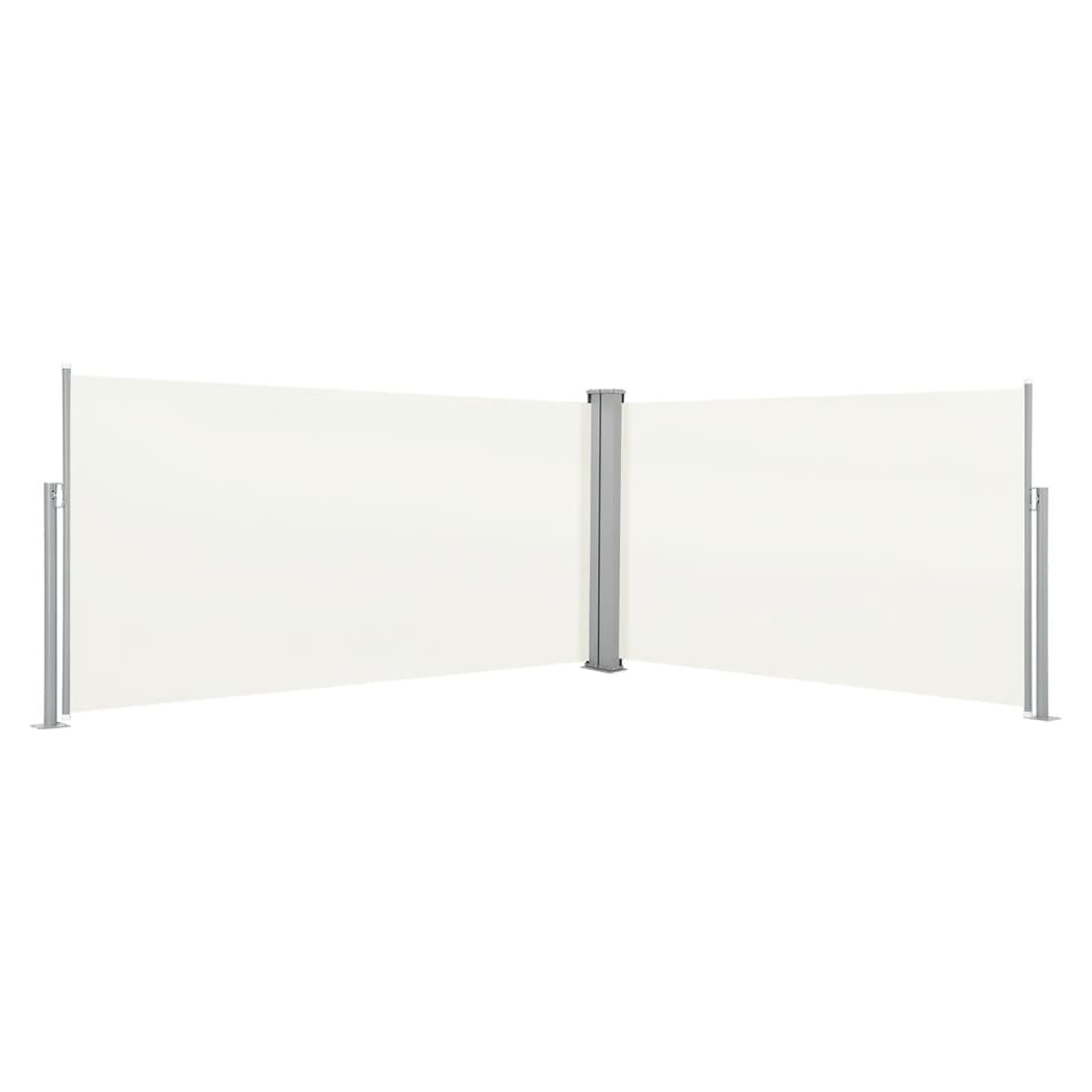 Retractable Side Awning 160x600 cm Cream