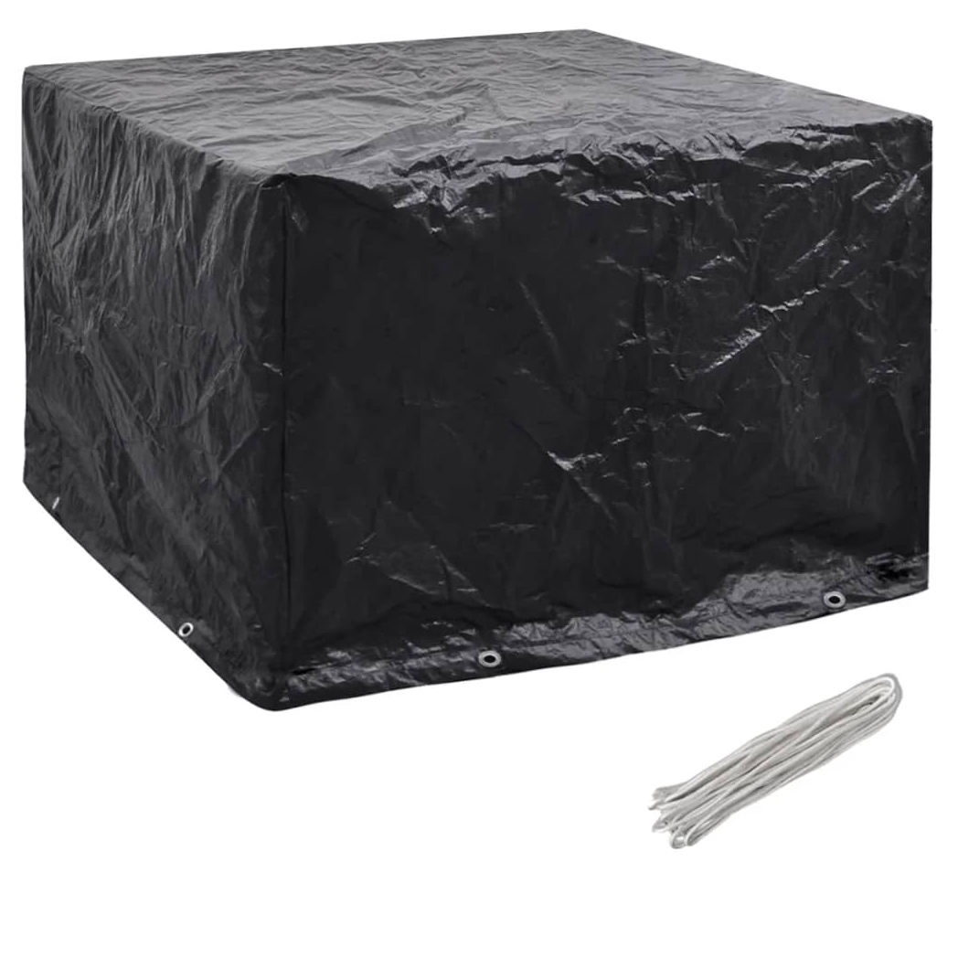 Garden Furniture Covers 2 pcs 8 Eyelets 122x112x98 cm