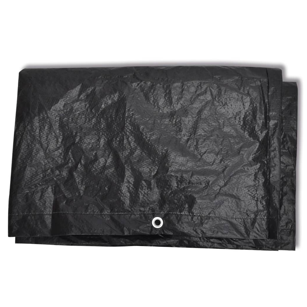 Garden Furniture Covers 2 pcs 8 Eyelets 122x112x98 cm