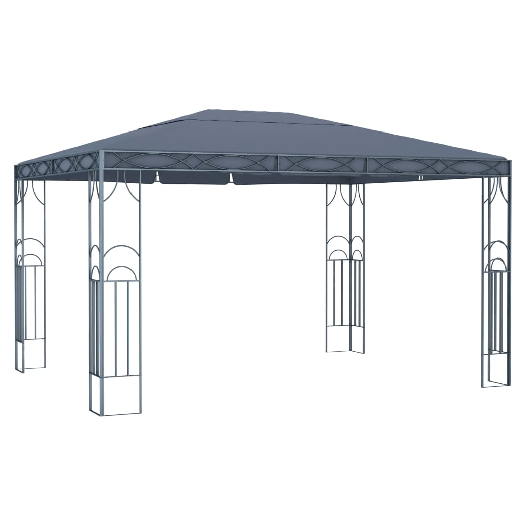 Gazebo 400x300 cm Anthracite