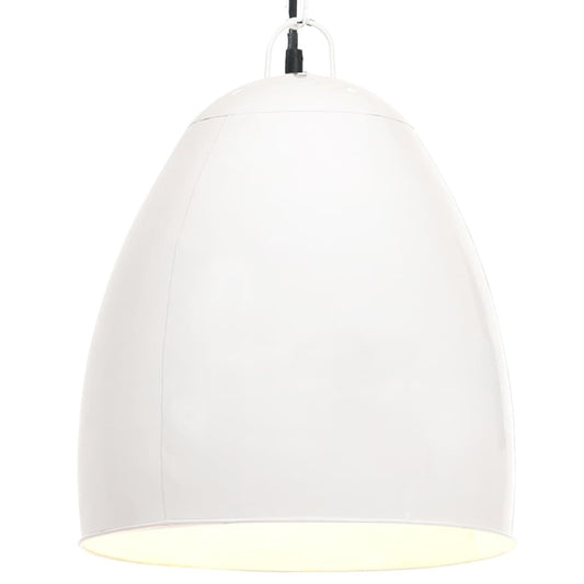 Industrial Hanging Lamp 25 W White Round 42 cm E27