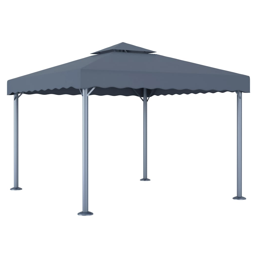 Gazebo 300x300 cm Anthracite Aluminium