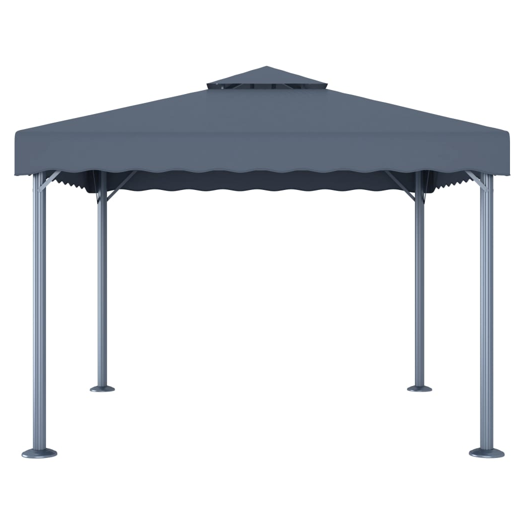 Gazebo 300x300 cm Anthracite Aluminium