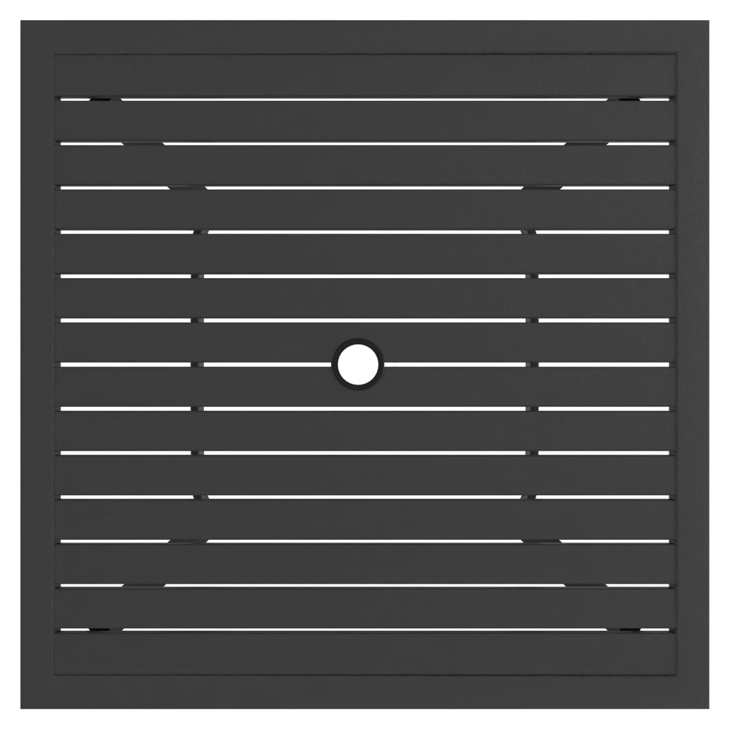 Garden Table Anthracite 81.5x81.5x72 cm Steel