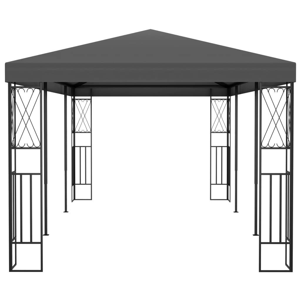 Gazebo 3x6 m Anthracite Fabric