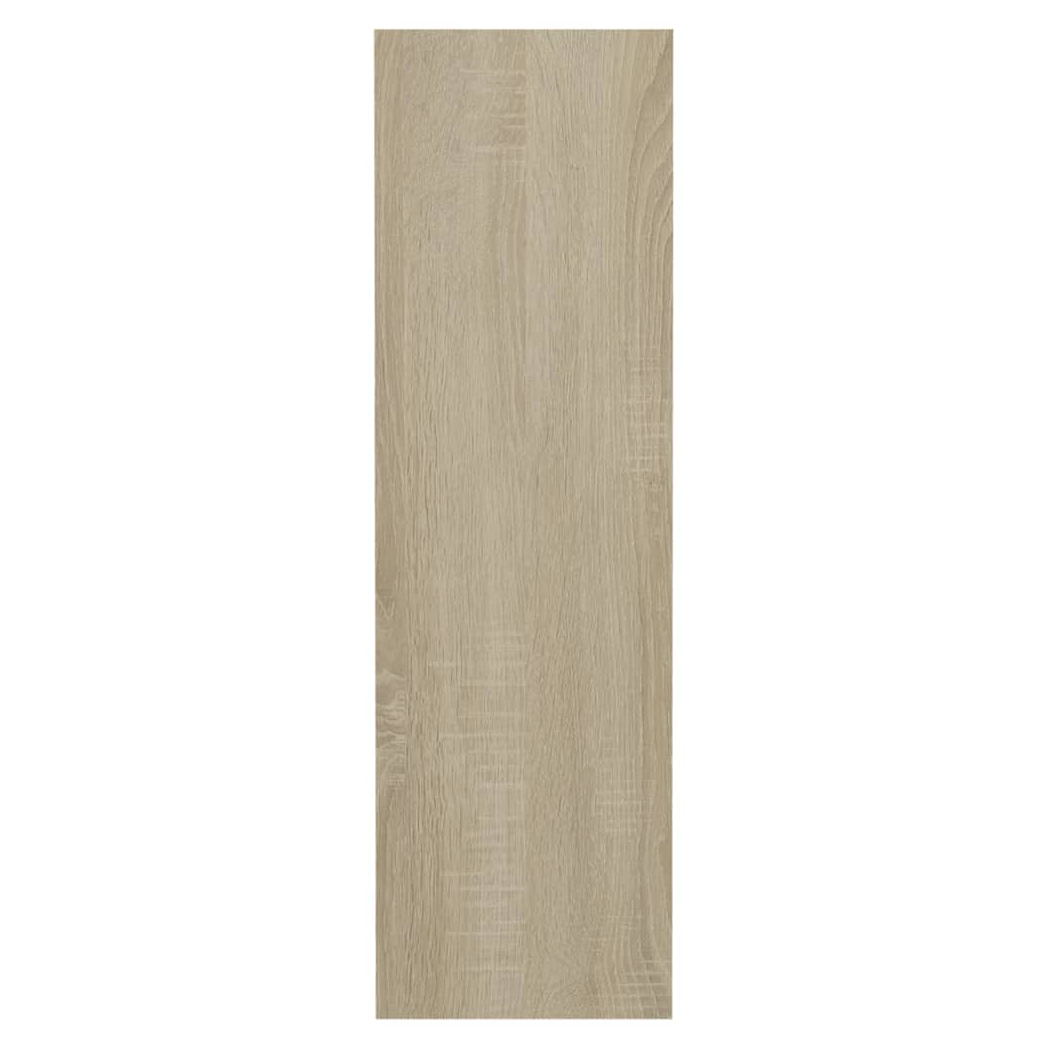 Wall Shoe Cabinet Sonoma Oak 80x18x60 cm Engineered Wood