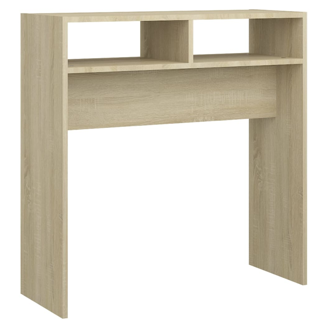 Console Table Sonoma Oak 78x30x80 cm Engineered Wood