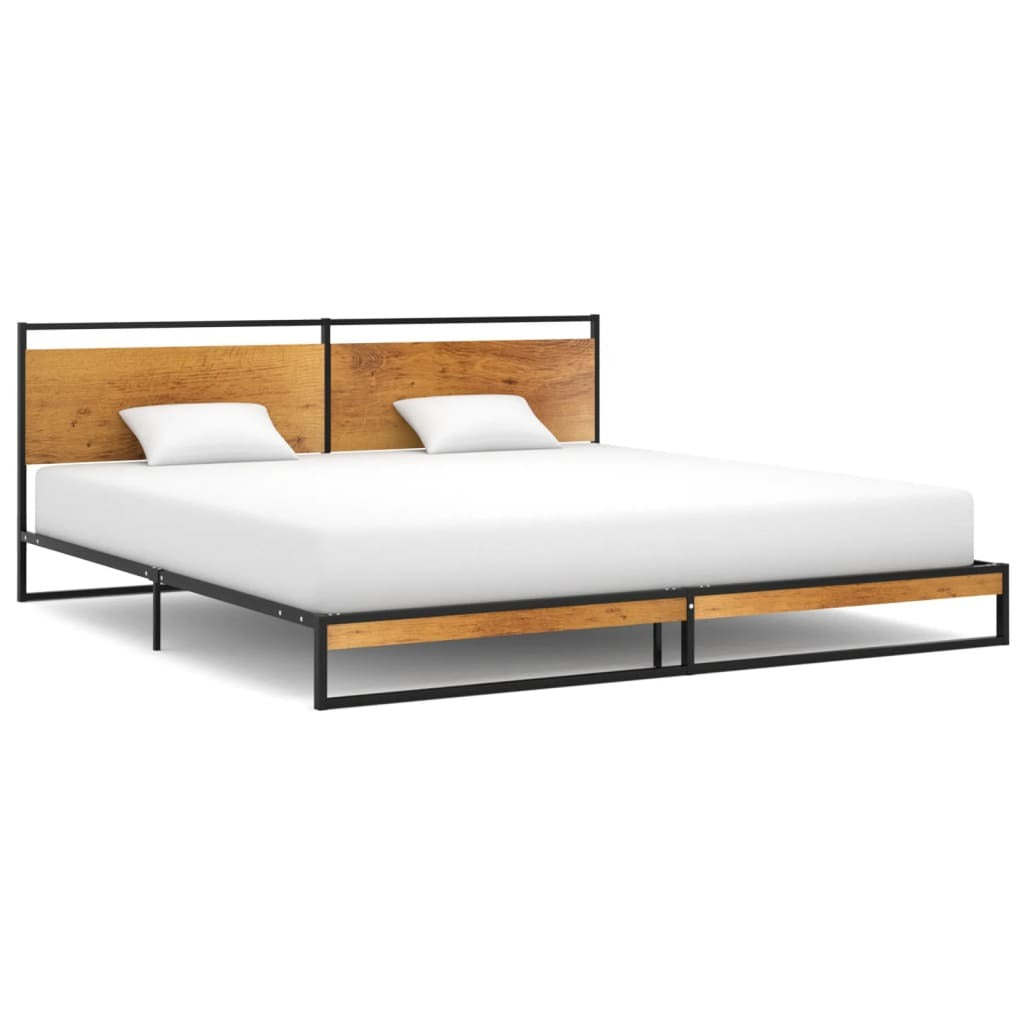 Bed Frame Metal 200x200 cm