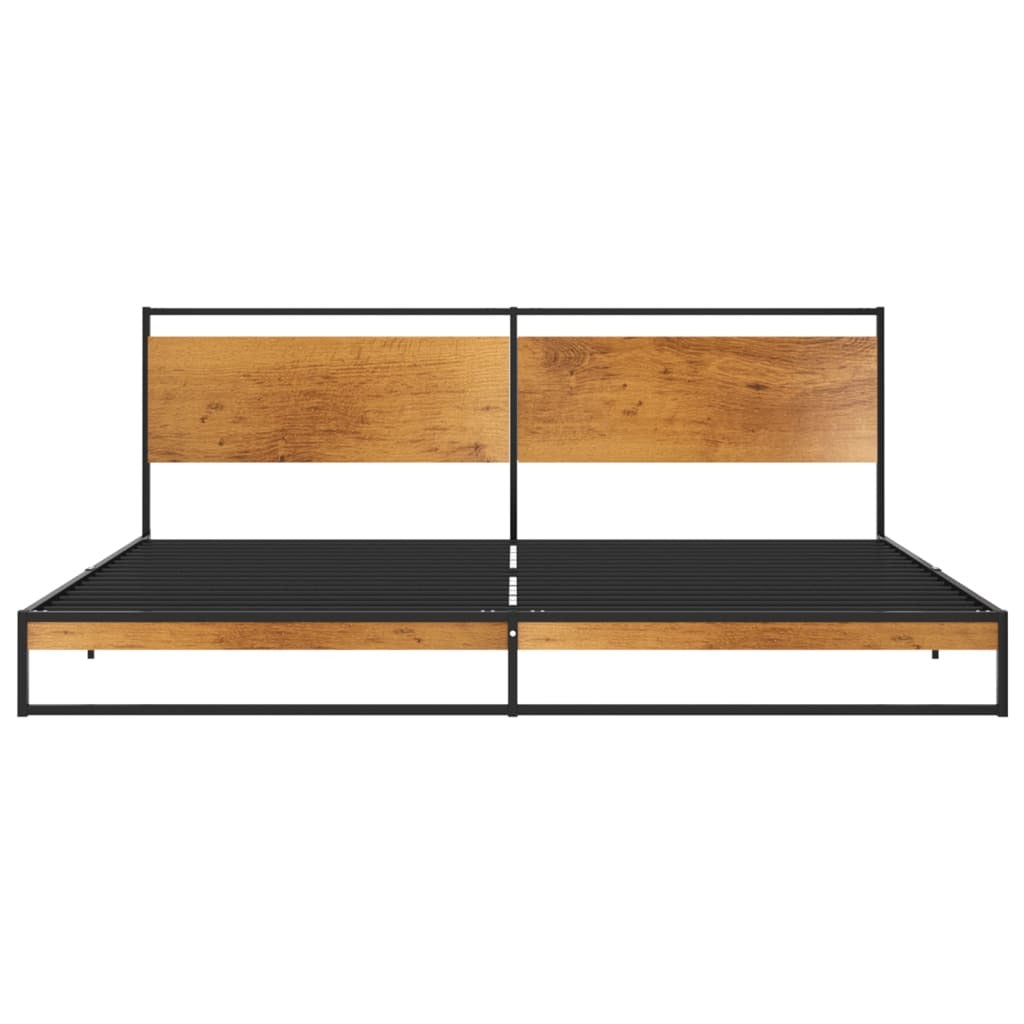 Bed Frame Metal 200x200 cm