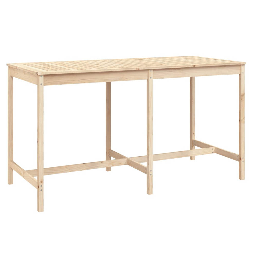 Garden Table 203.5x90x110 cm Solid Wood Pine