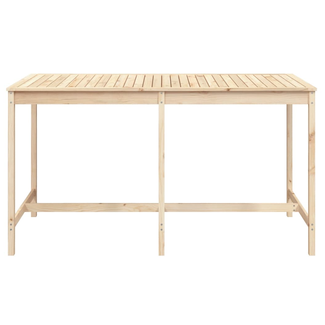 Garden Table 203.5x90x110 cm Solid Wood Pine