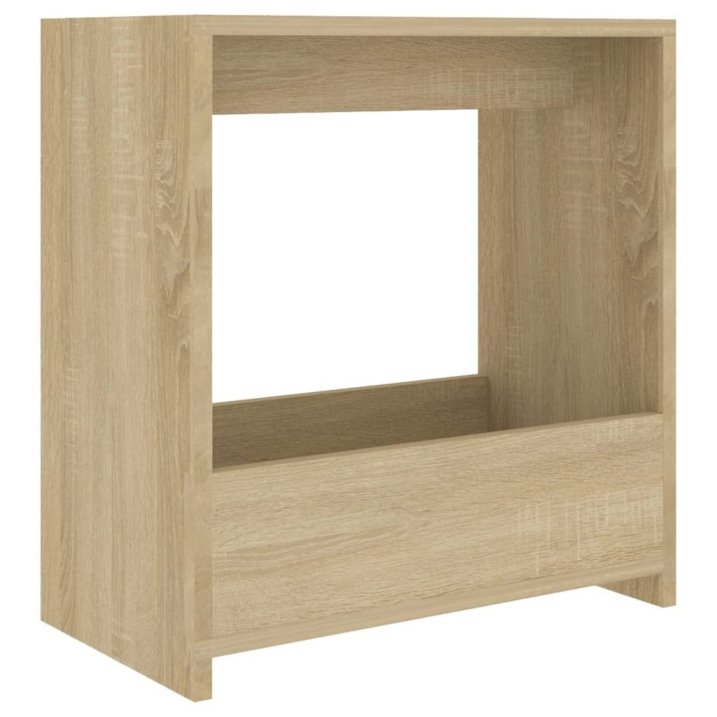 Side Table Sonoma Oak 50x26x50 cm Engineered Wood