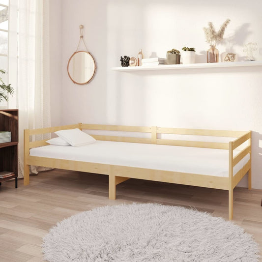 Day Bed Solid Pinewood 90x200 cm